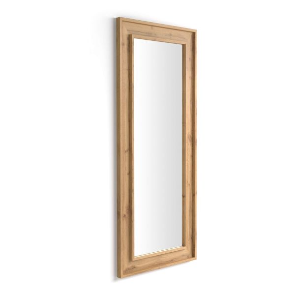 Espelho Angelica de chão e de parede, 160x67 cm, Carvalho Rústico imagem principal