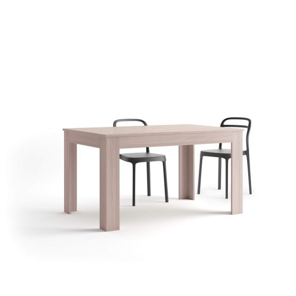 Uitschuifbare keukentafel, Easy, 140(220)x90 cm, Licht Iepen detailafbeelding 1