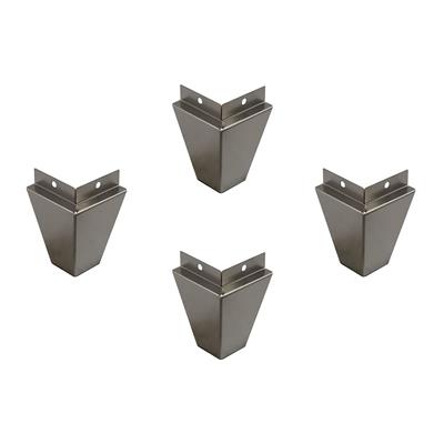Set of 4 stainless steel Coffee Table legs, Evolution