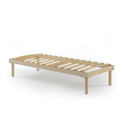 80x195 single slatted bed frame, Total height 26 cm