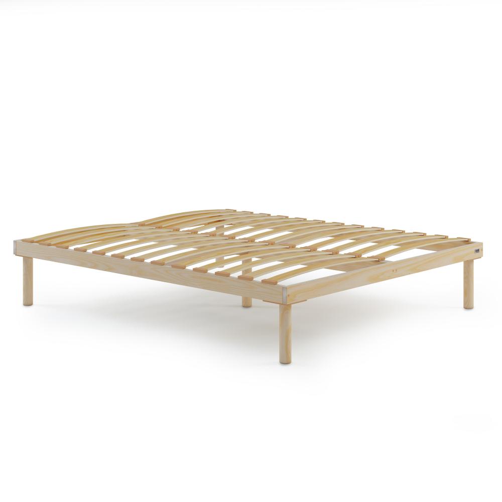 180x190 Wooden Slatted King Size Bed, Wooden Slats For King Size Bed Frame