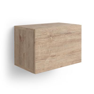 Iacopo cube wall unit with door, Oak