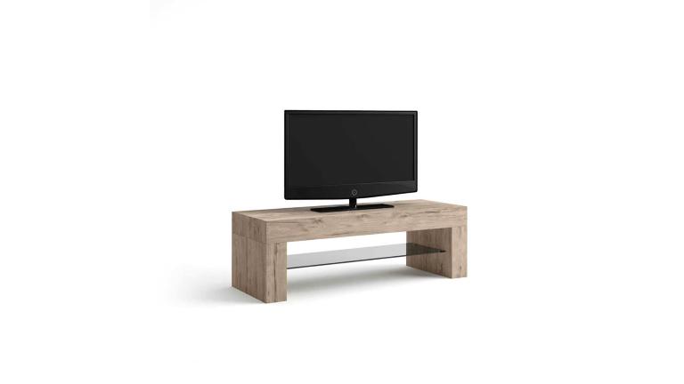 90 x 60 x 28 cm Wood Oak Evo Chrome Living Room Table Mobili Fiver