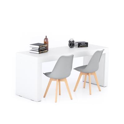 Evolution Desk 180x60, Ashwood White with Two Legs