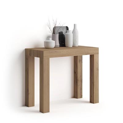 Table Console extensible First, Bois Rustique