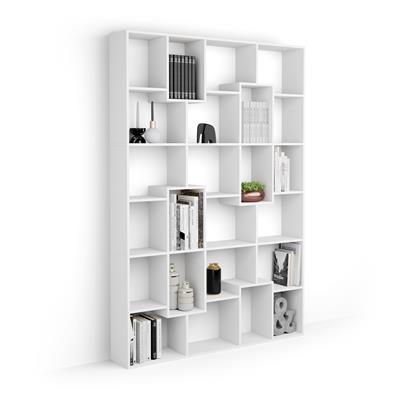 Iacopo M Bookcase (160.8 x 236.4 cm), Ashwood White