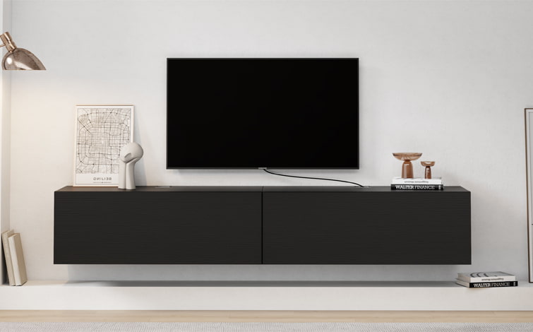 FLOATING TV STANDS EASY