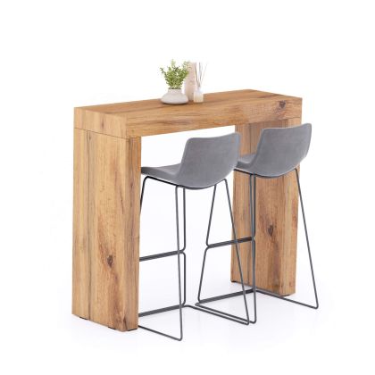 Evolution High Table 47.2 x 15.7 in, Rustic Oak main image