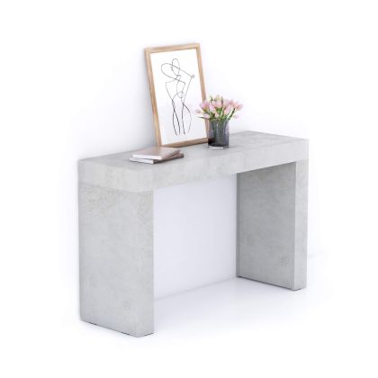 Evolution Console Table 47.2x15.7 in, Concrete Effect, Grey main image