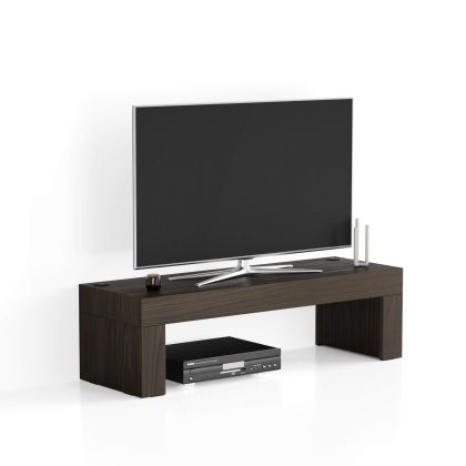 Evolution TV Stand 47.2 x 15.7 in, with Wireless Charger, Dark Walnut main image