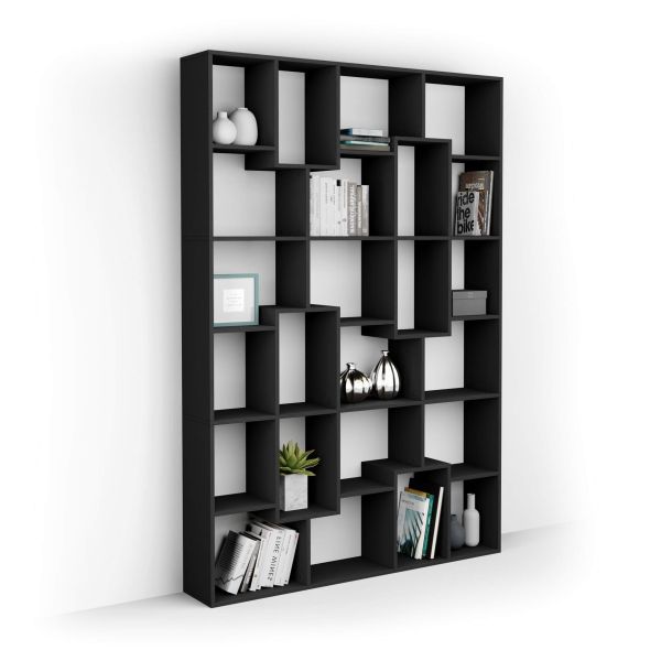 Iacopo M Bookcase (63.31 x 93.07 in), Ashwood Black detail image 1