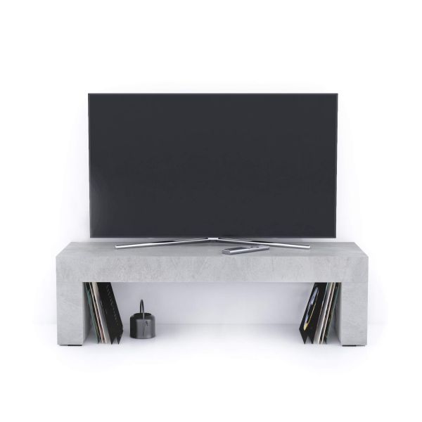 Evolution TV Stand 47.2x15.7 in, Concrete Grey detail image 1