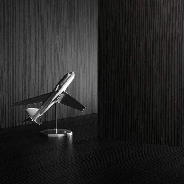 Evolution wall mounted desk 47.2x15.7 in, Ashwood Black material image