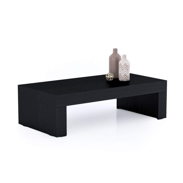 Evolution low Coffee Table 47.2 x 23.6 in, Ashwood Black main image
